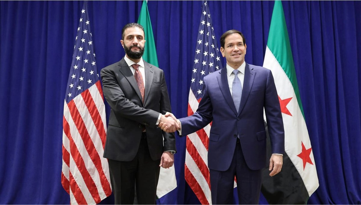 Şara, ABD Dışişleri Bakanı Rubio ile görüştü