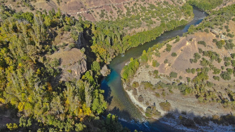 Amerika'nın ünlü Colorado Nehri'ne benzetiliyor: Tunceli'nin kartpostallık güzelliği Munzur Vadisi - 14