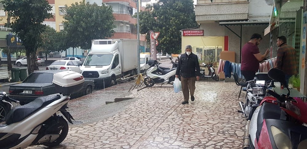 Alanya'ya 53 yıl aradan sonra kar - 8