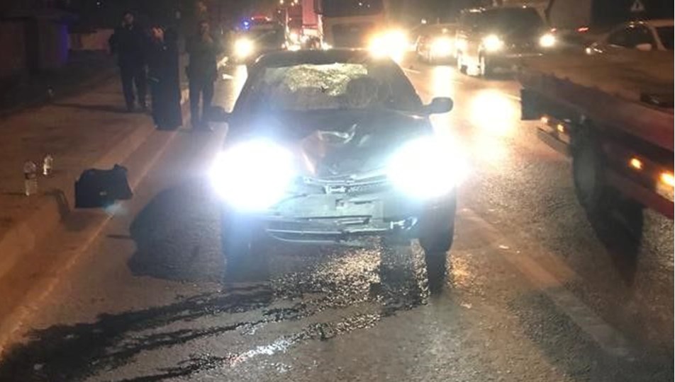 Üst geçidi kullanmayınca canından oldu