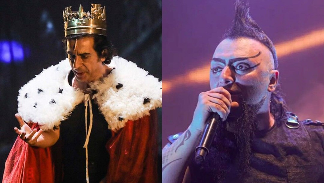 Okan Bayülgen ile Hayko Cepkin "Drakula" oyununda