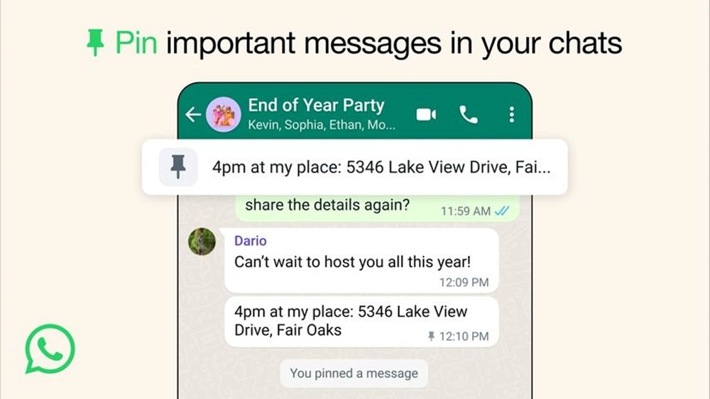 WhatsApp'a yeni özellik: Mesajlar sabitlenecek - 2