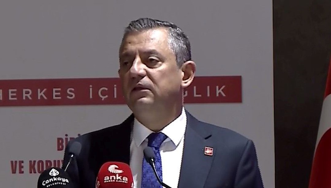 CHP lideri Özel: