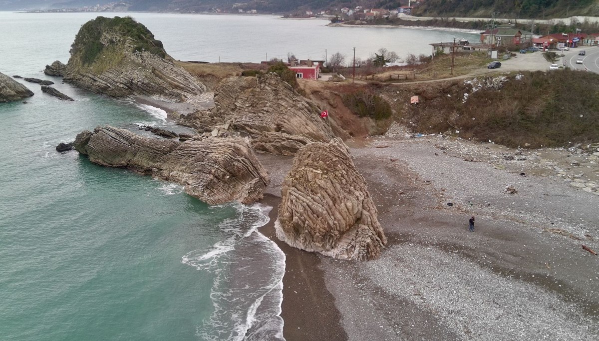 Sinop'ta deniz çekildi: En son 1976'da yaşandı