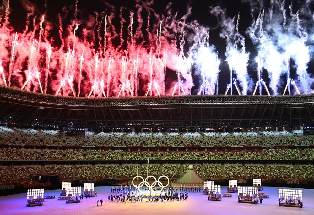 2020 Tokyo Olimpiyatları görkemli açılış töreniyle başladı - 54