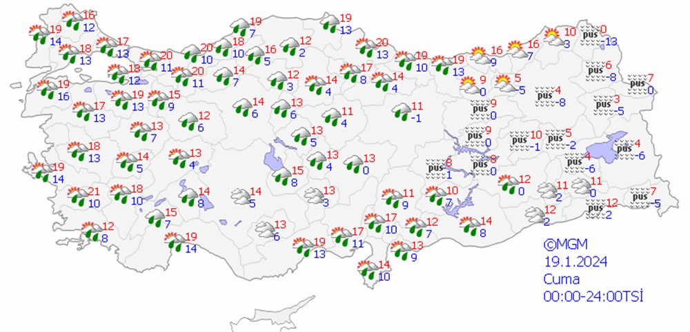 Hafta sonu sıcaklık 10 derece düşecek! (Bugün hava nasıl olacak?) - 16