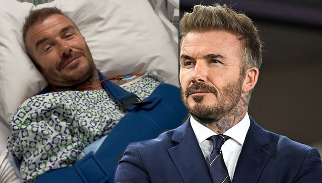 David Beckham hastanelik oldu
