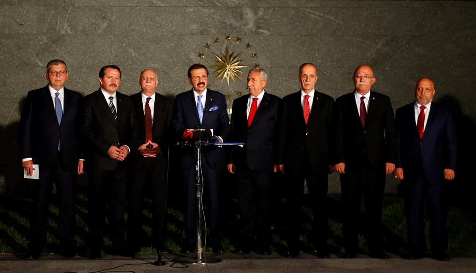 Cumhurbaşkanı Erdoğan STK temsilcileriyle bir araya geldi - 1