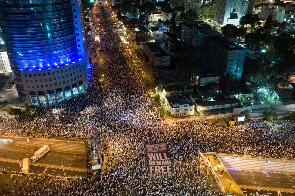 İsrail'de protestolar 15. haftada