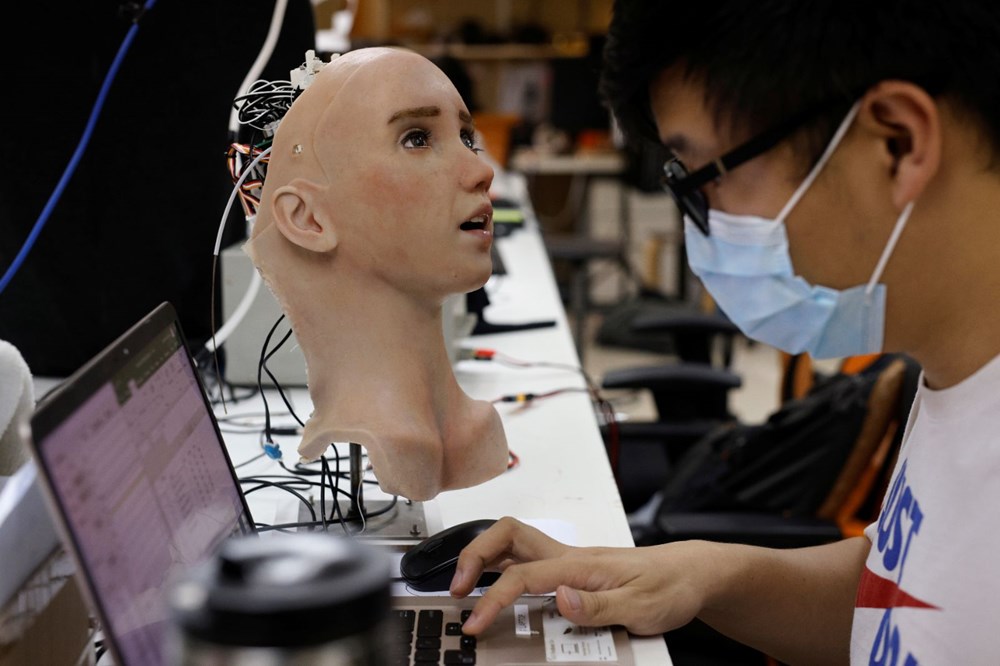 Robot Sophia'ya kardeş geldi: Robot hemşire Grace - 7