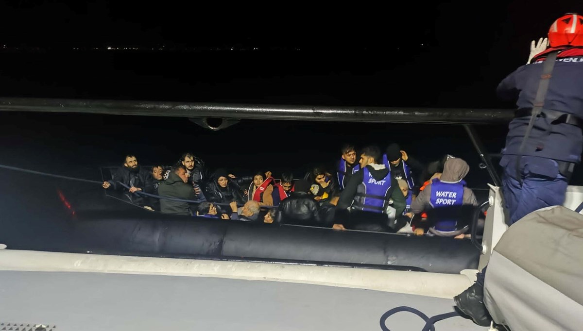 Bodrum'da 60 kaçak göçmen yakalandı