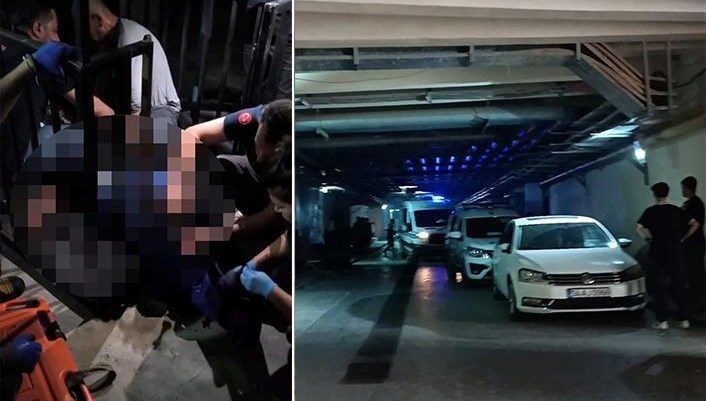 Engelli asansörü yere çakıldı: 1 ölü