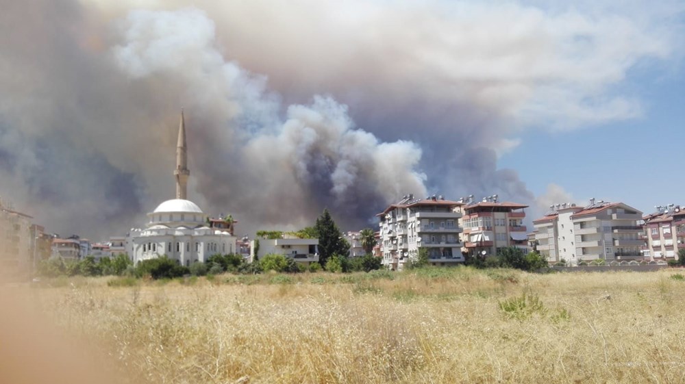 Antalya Manavgat'ta büyük yangın - 14