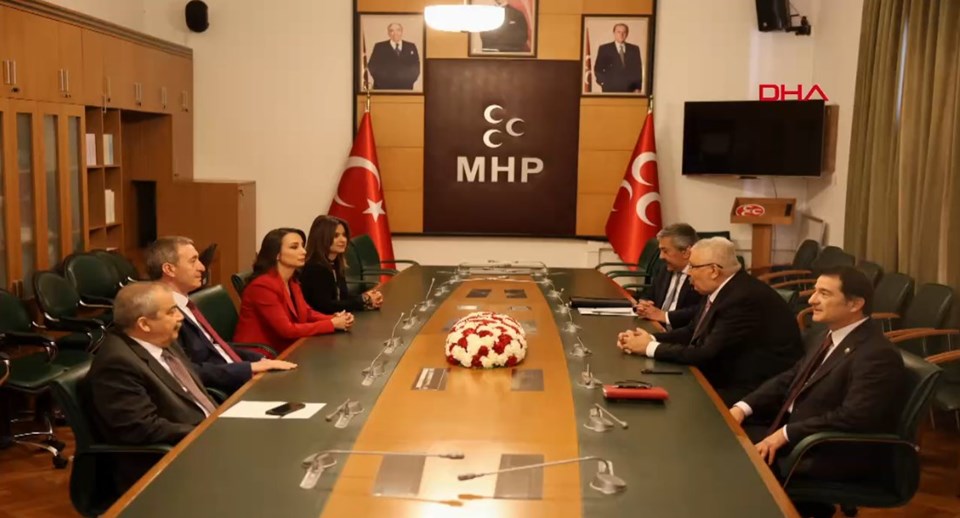 DEM Parti heyeti MHP ile görüştü: "Faydalı bir görüşme oldu" - 1