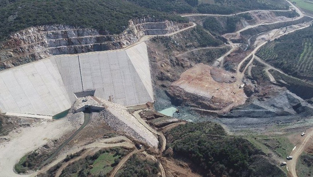 Yeşildere Barajı su tutmaya başladı