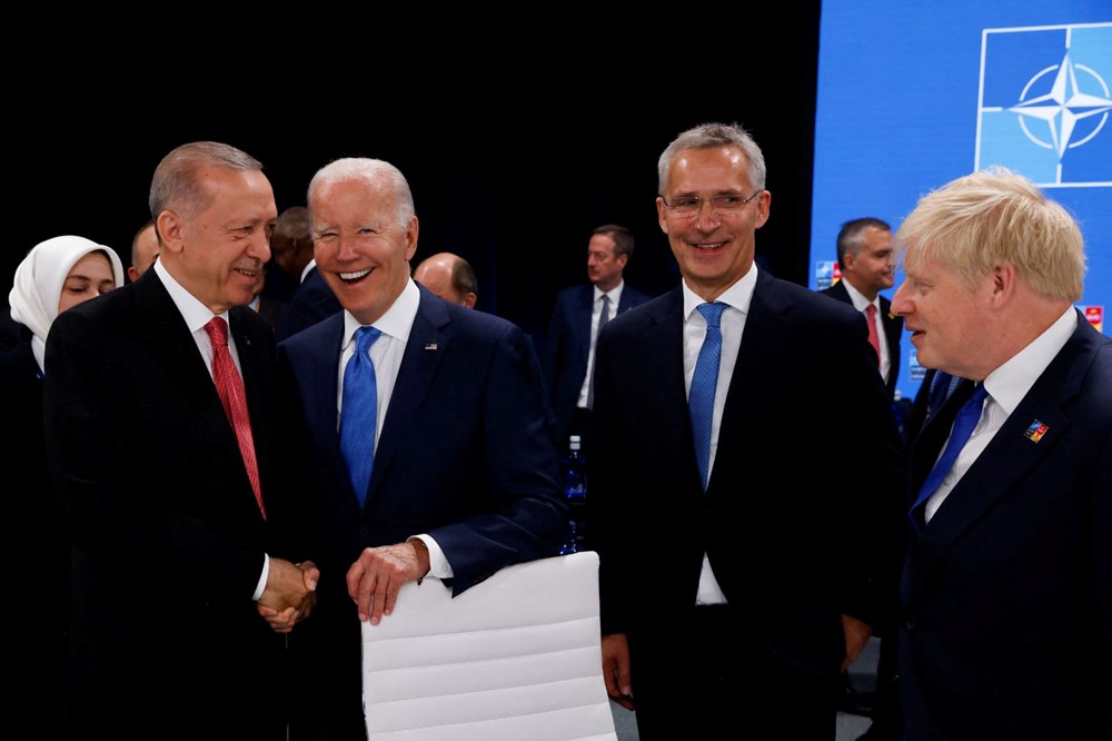 Cumhurbaşkanı Erdoğan NATO Liderler Zirvesi'nde - 4