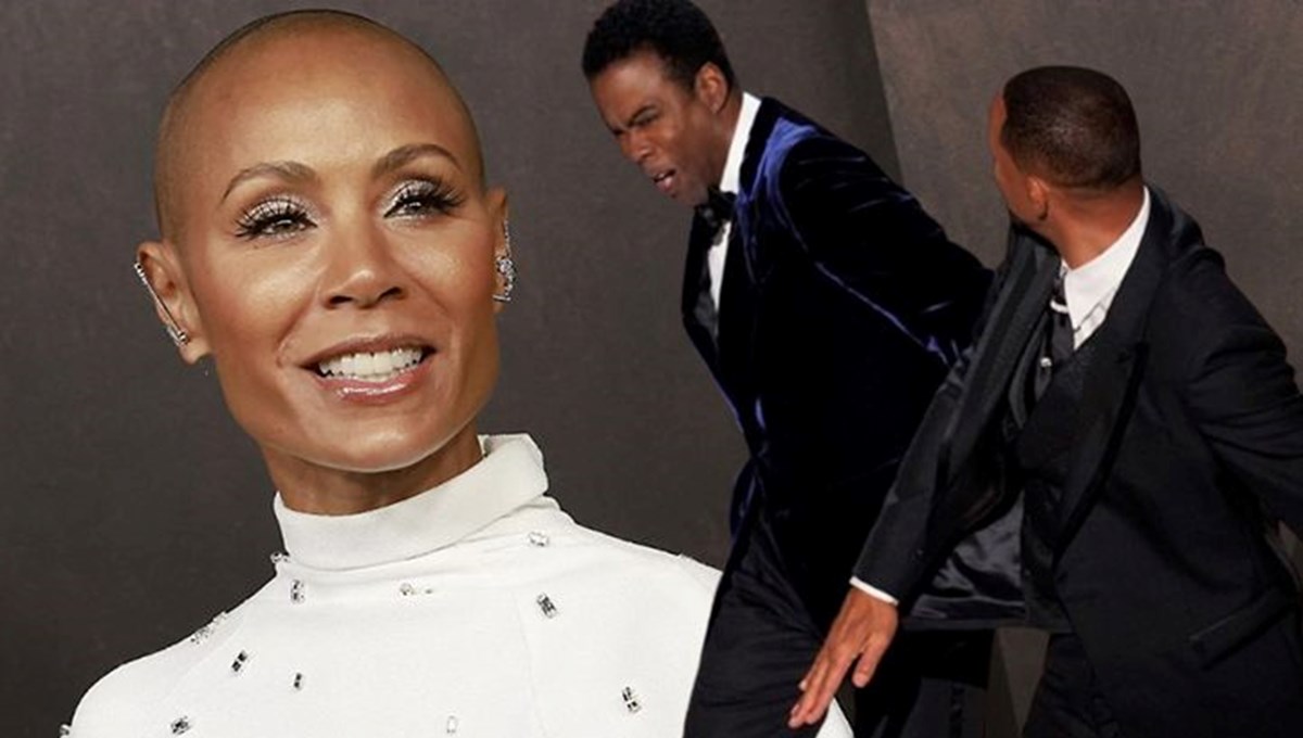 Uğruna Oscar'da tokat skandalına imza atılan Jada Pinkett Smith'ten saçlı fotoğraf Uğruna Oscar'da tokat skandalına imza atılan Jada Pinkett Smith'ten saçlı fotoğraf