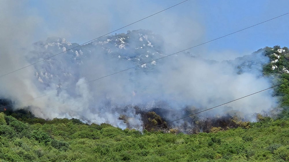 Antalya'da iki noktada orman yangını - 6