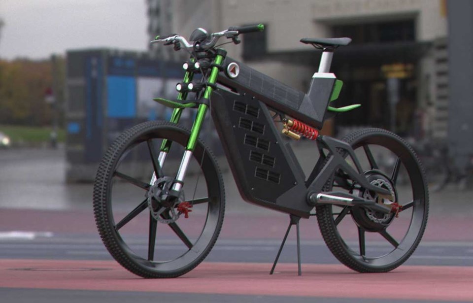 Güneş enerjili elektrikli bisikletin fiyatı açıklandı - 1