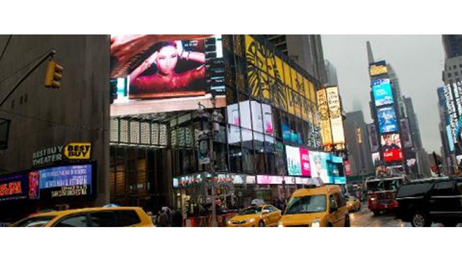 New York’a dev reklam panosu