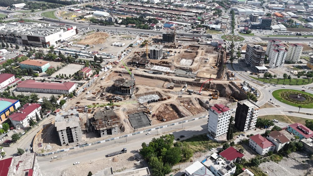 1400 kişiye mezar olan Ebrar Sitesi'nde binalar yükseliyor - 5