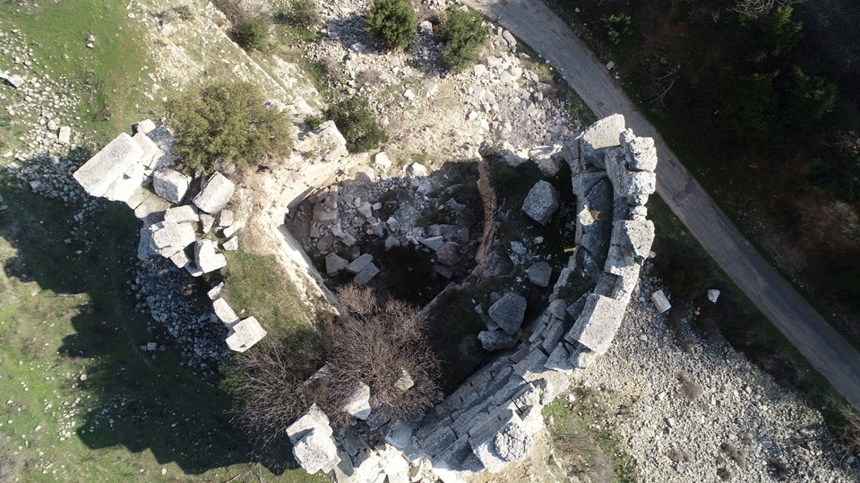Hatay'daki Koz Kalesi de depremlerde hasar gördü - 1