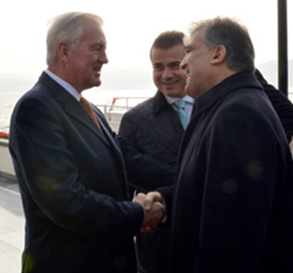 Cumhurbaşkanı Abdullah Gül ve IOC Başkan Yardımcısı Craig Reedie 