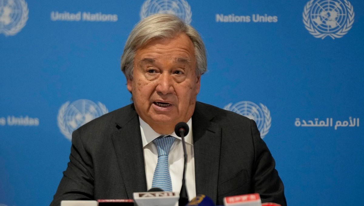 BM Genel Sekreteri Guterres'ten dünya liderlerine çağrı: Şimdi harekete geçme zamanı BM Genel Sekreteri Guterres'ten dünya liderlerine çağrı: Şimdi harekete geçme zamanı