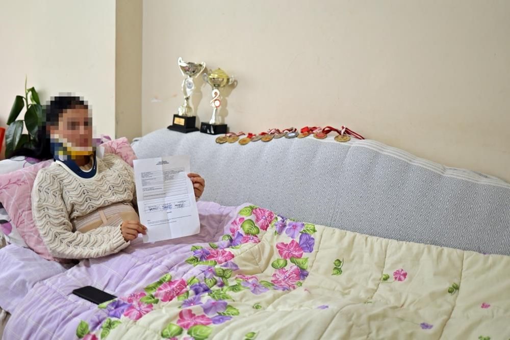 Genç Nilsu, TikTok’taki “ölüm çelmesi” akımının kurbanı oldu | 1 yıldır hazırlandığı maçı kaçıracak - 6