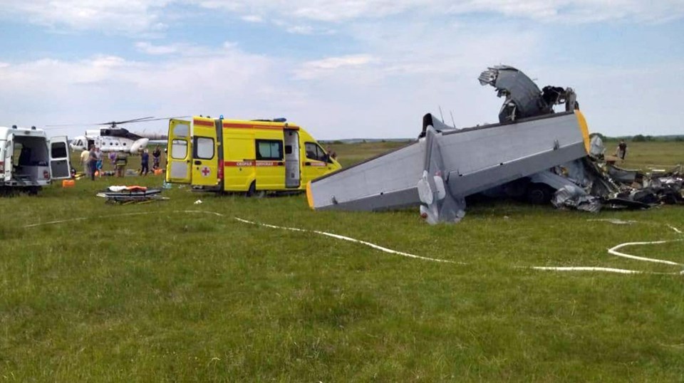 Rusya'da uçak düştü: 9 ölü, 15 yaralı - 3