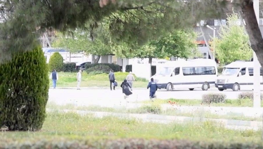 Dilenciler kaçtı zabıtalar kovaladı