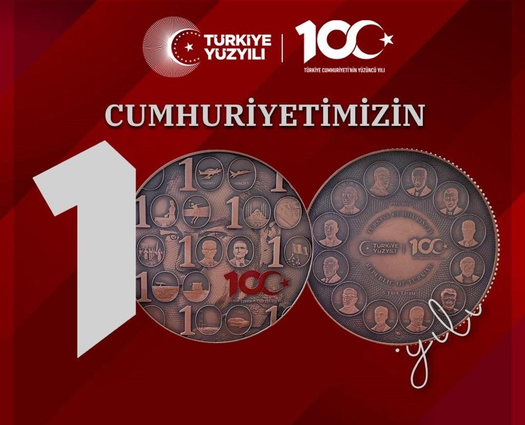 Cumhuriyet'in 100. Yılına özel Hatıra Parası - Son Dakika Ekonomi ...