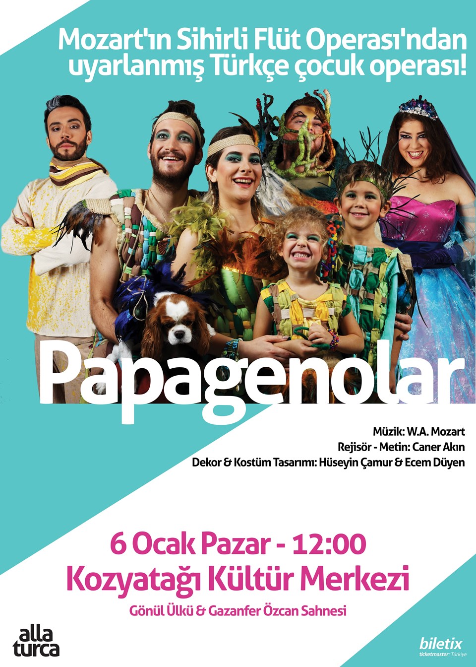 Çocuklara özel opera: Papagenolar - 1
