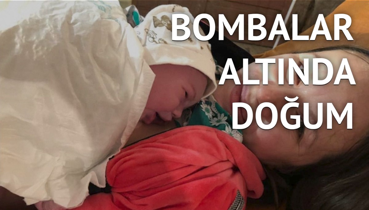 Hastane bodrumunda dünyaya geldi