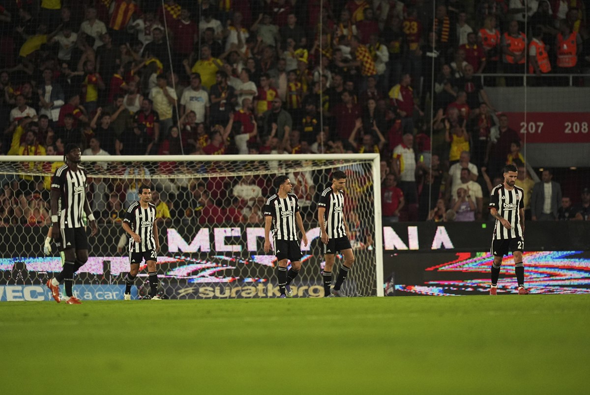 Beşiktaşlı futbolcuların Göztepe