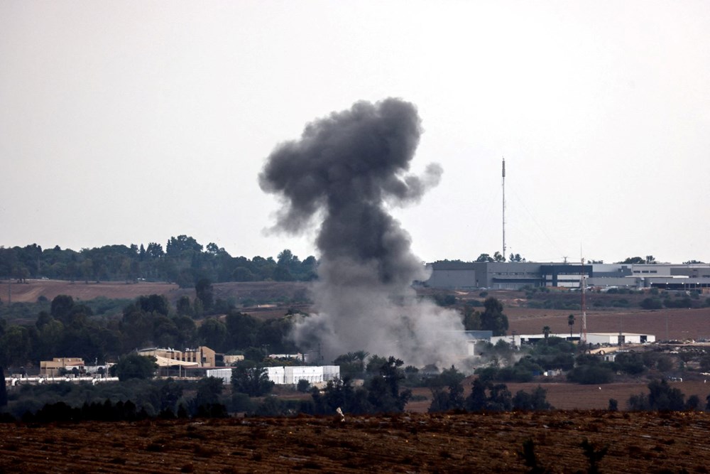 İsrail'in Gazze'deki saldırıları uydudan görüntülendi: Evler küle döndü - 9