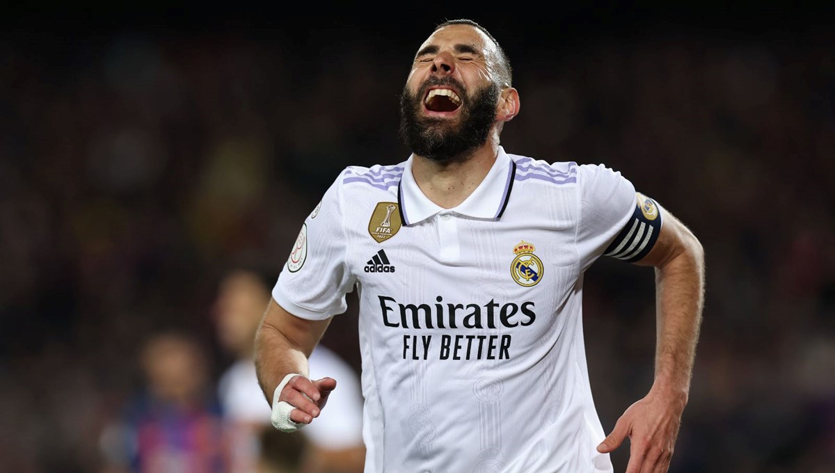Camp Nou'da Benzema rüzgarı: Real Madrid'i finale taşıdı