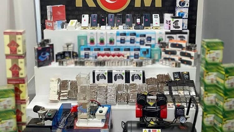 Isparta'da kaçak ürün operasyonu