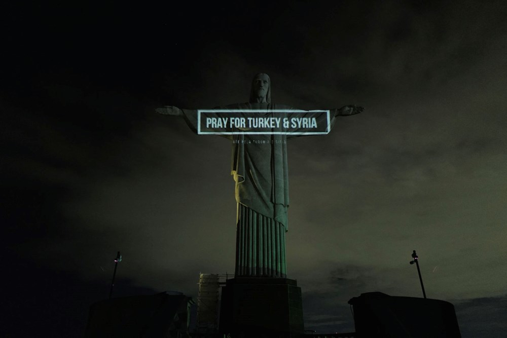 Brezilya'da Kurtarıcı İsa heykeli Türkiye ve Suriye'deki depremlerde  hayatını kaybedenler anısına aydınlatıldı - Son Dakika Dünya Haberleri |  NTV Haber