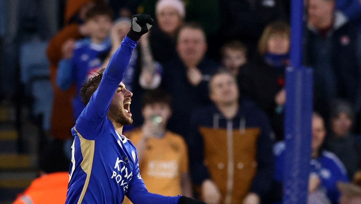 Yunus Akgün gol attı, Leicester turladı Yunus Akgün gol attı, Leicester turladı