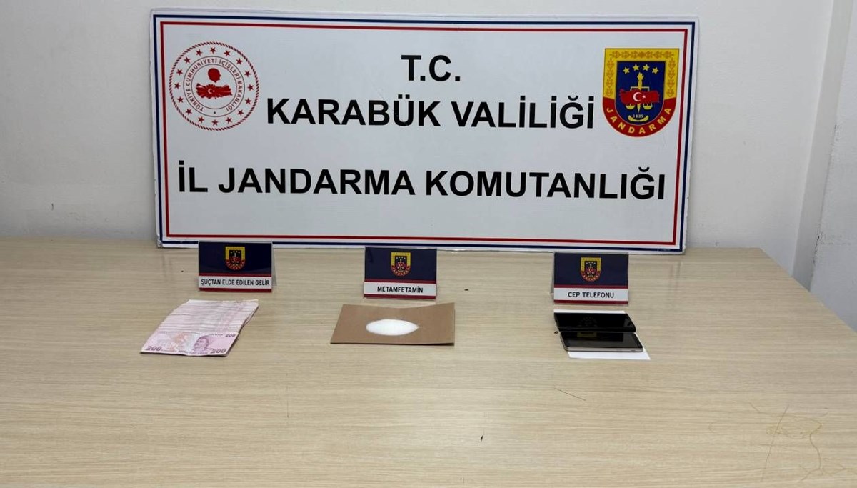 Karabük'te uyuşturucu operasyonu