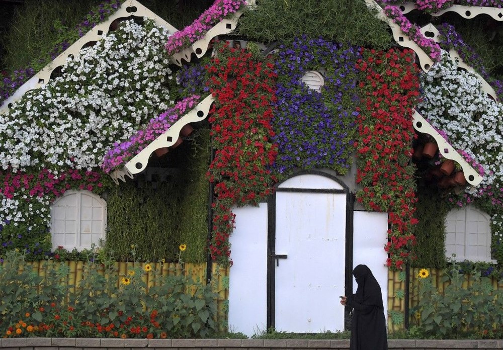 Dünyanın en büyük çiçek bahçesi Dubai'de açıldı - 6
