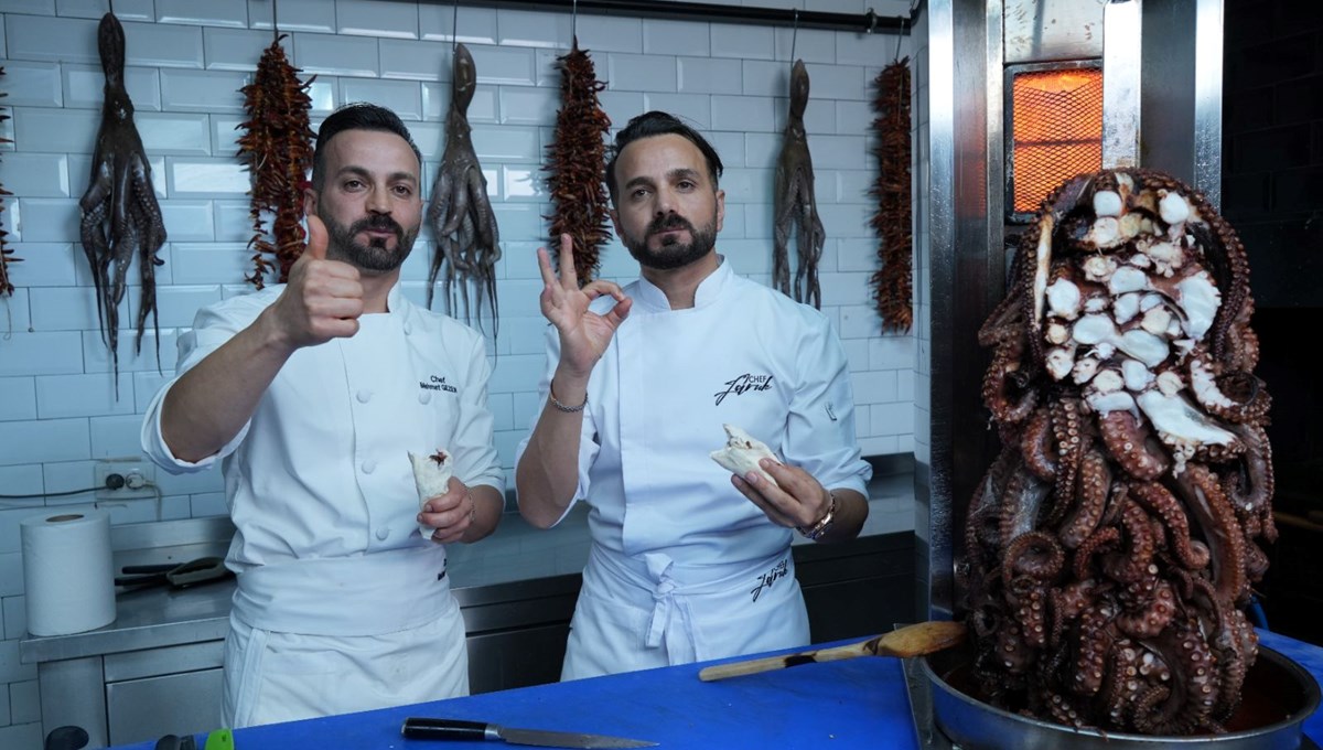 Ankara'da yeni lezzet trendi: Ahtapot döner! Ankara'da yeni lezzet trendi: Ahtapot döner!
