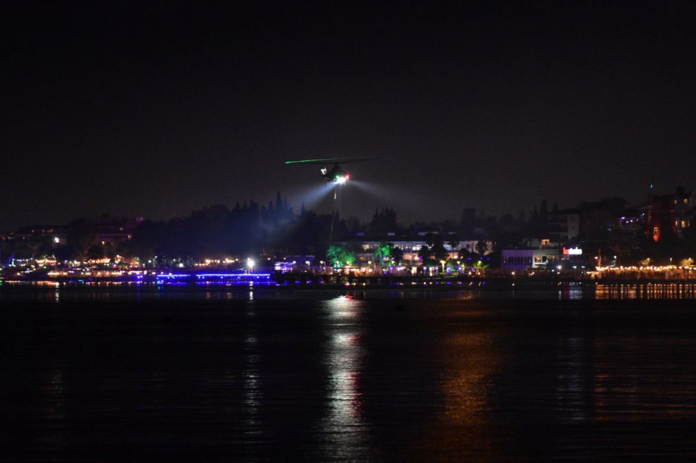 Antalya Kemer'deki orman yangını 2. gününde - 3