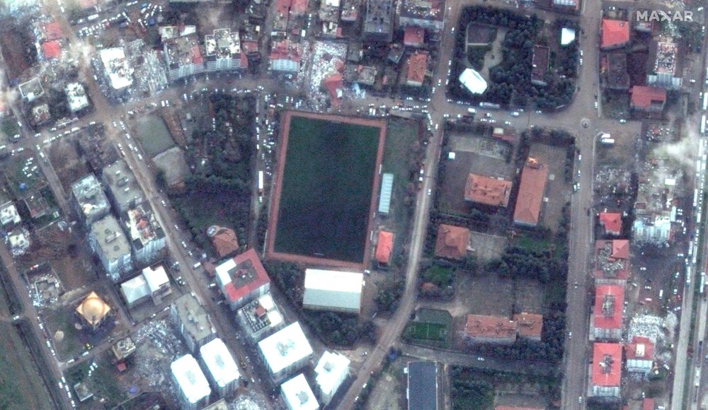 Yıkım uydulardan böyle gözlendi - 14