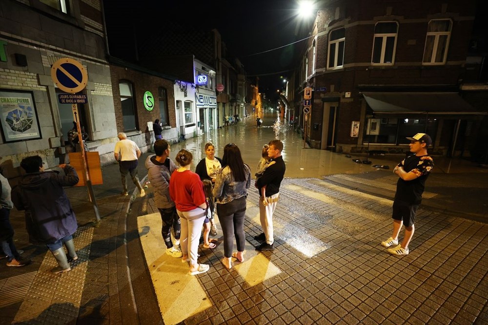 Belçika'da aşırı yağışlar yeniden sele neden oldu - 12