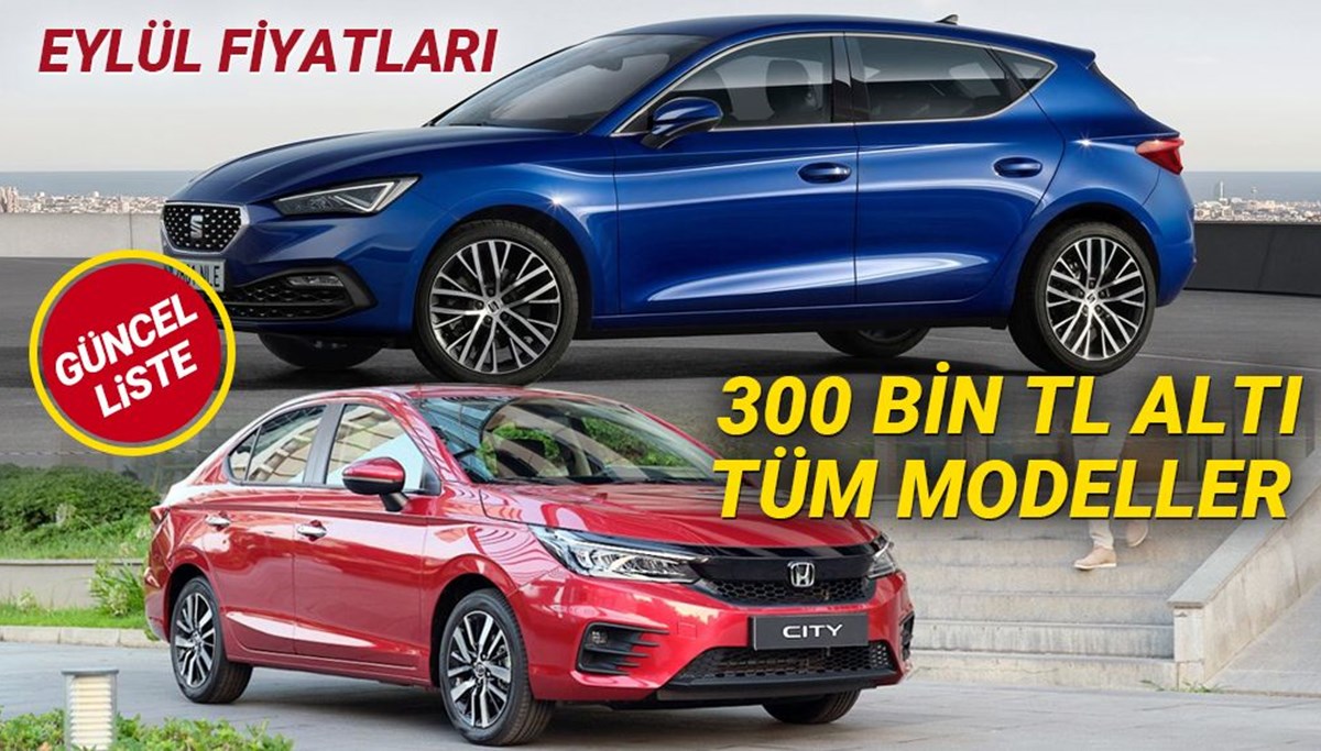 Türkiye'de 2021 yılında satılan en ucuz sıfır otomobiller (Ekim fiyatları) Türkiye'de 2021 yılında satılan en ucuz sıfır otomobiller (Ekim fiyatları)