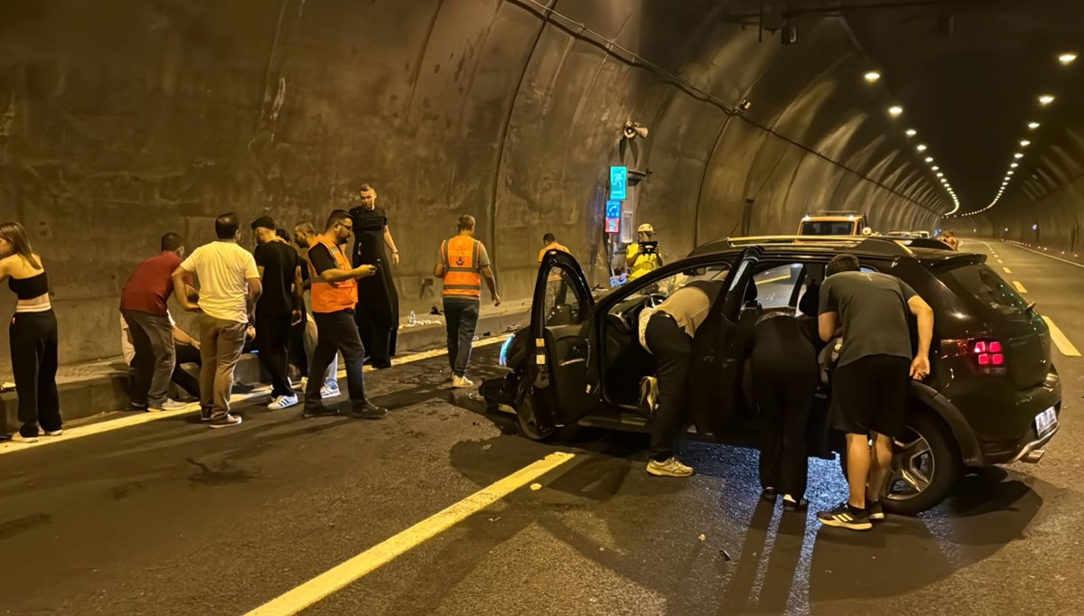 Bolu Dağı Tüneli’nde Ankara yönünü durduran kaza