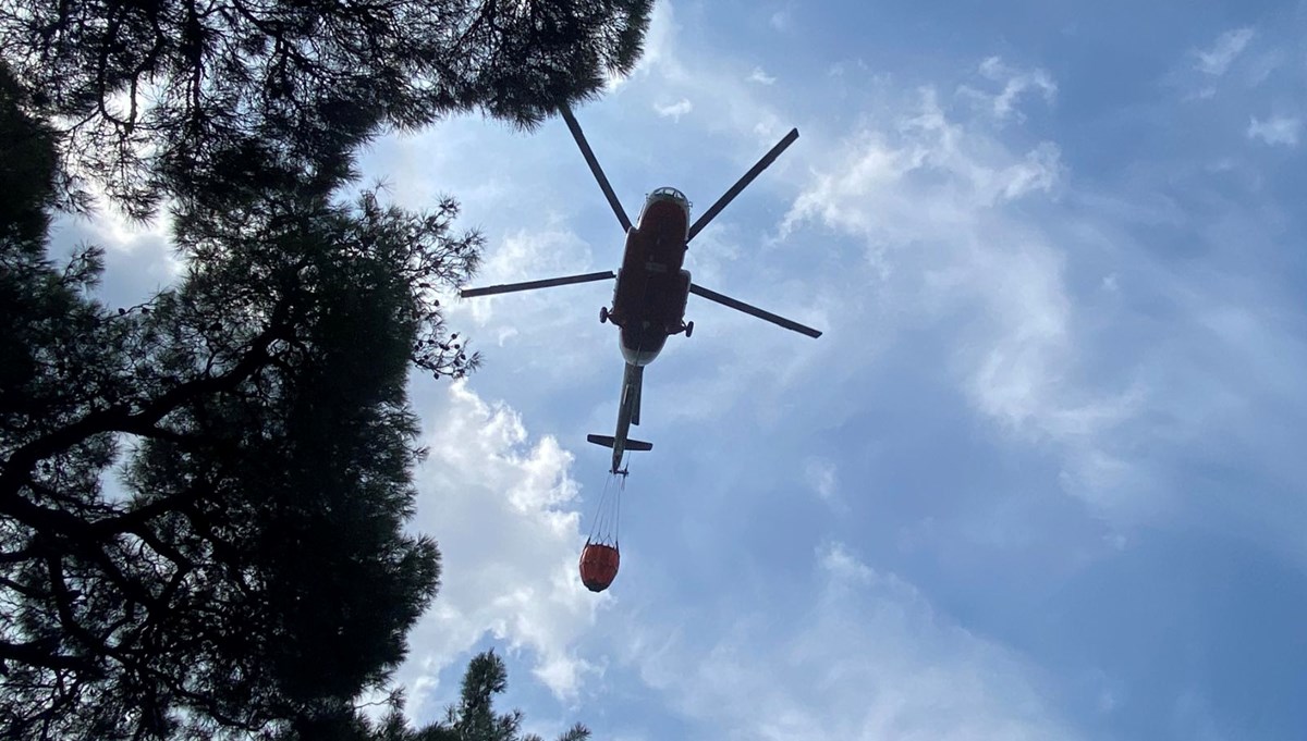 Adalar'da orman yangını tatbikatı