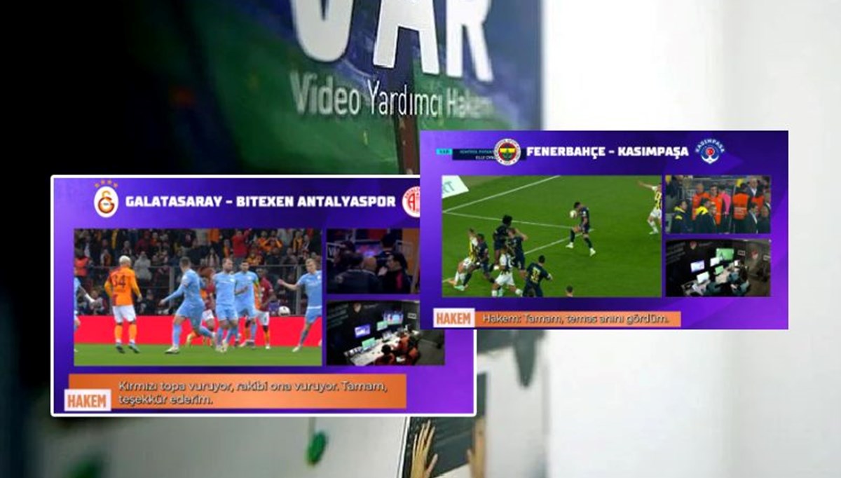 Süper Lig'de 27. hafta maçlarının VAR kayıtları açıklandı: İşte kare kare VAR kayıtları ve konuşmalar Süper Lig'de 27. hafta maçlarının VAR kayıtları açıklandı: İşte kare kare VAR kayıtları ve konuşmalar